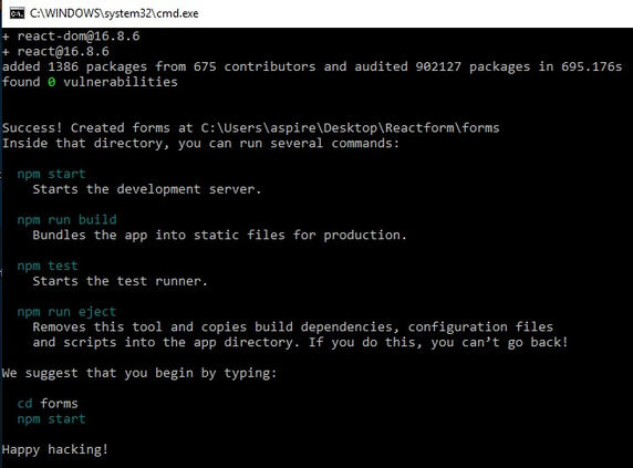 Create a new project